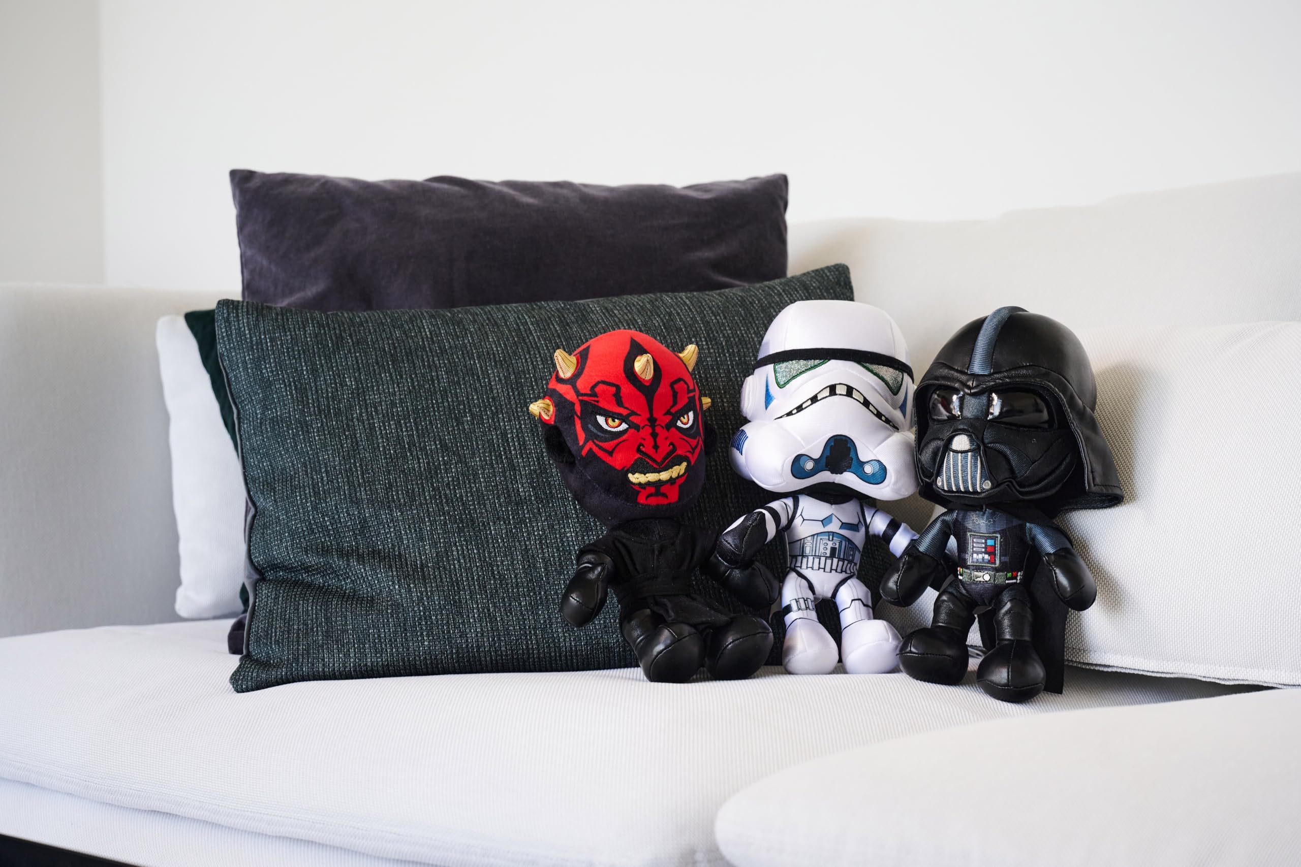 Simba Lucasfilm Stormtrooper Plüschfigur 25 cm 6315870556 Kissen, Dekoration für Zuhause, Couch, Kopfkissen, Plüsch