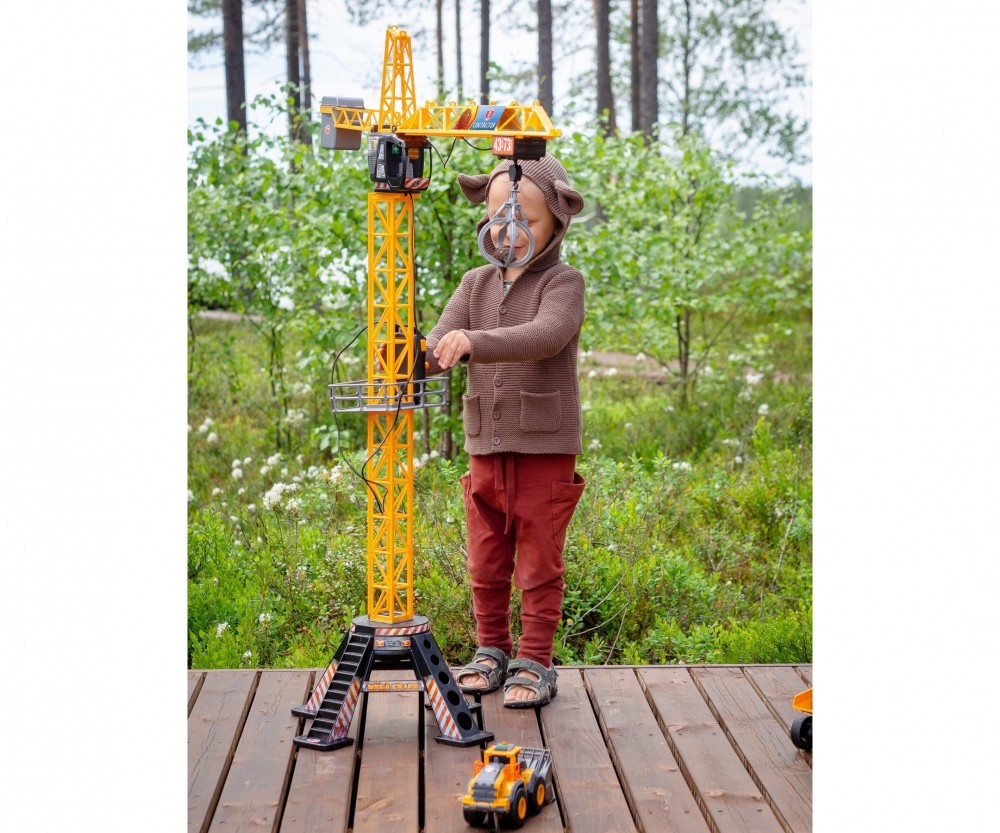 Dickie Toys Mega Crane 201139012 Person, Konstruktion, Arbeiter, Baukran