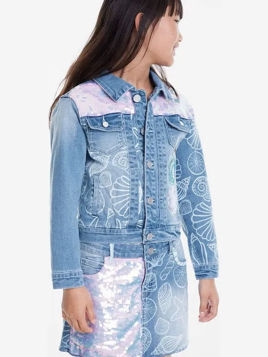 Desigual Mädchen Mantel „Chaq Cerezas“ - Mehrfarbig 20SGED04 Desigual Mädchen Mantel „Chaq Cerezas“ - Mehrfarbig 20SGED04