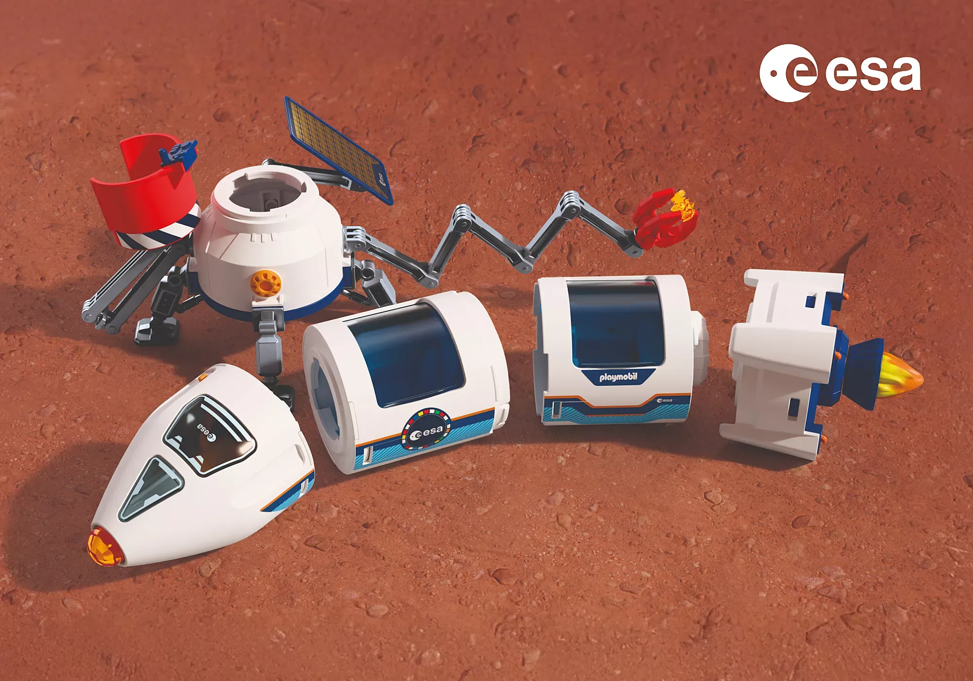 PLAYMOBIL® 72011 ESA: Mars-Forschungsrakete PLAYMOBIL® 72011 ESA: Mars-Forschungsrakete
