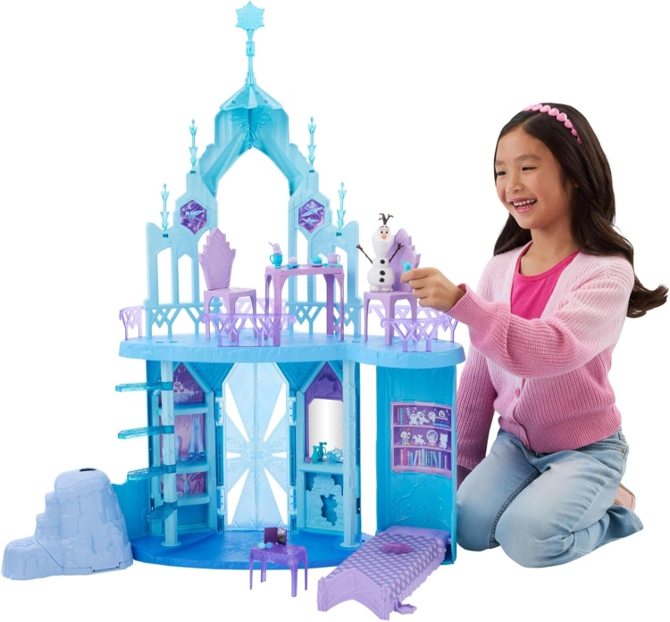Eiskönigin Elsa Eis Schloss Spielset
