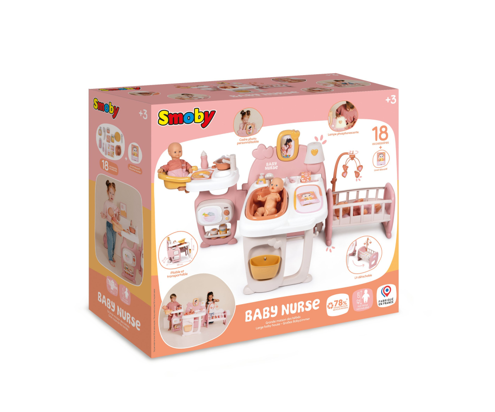 Smoby Smoby Baby Nurse Puppen-Spielcenter