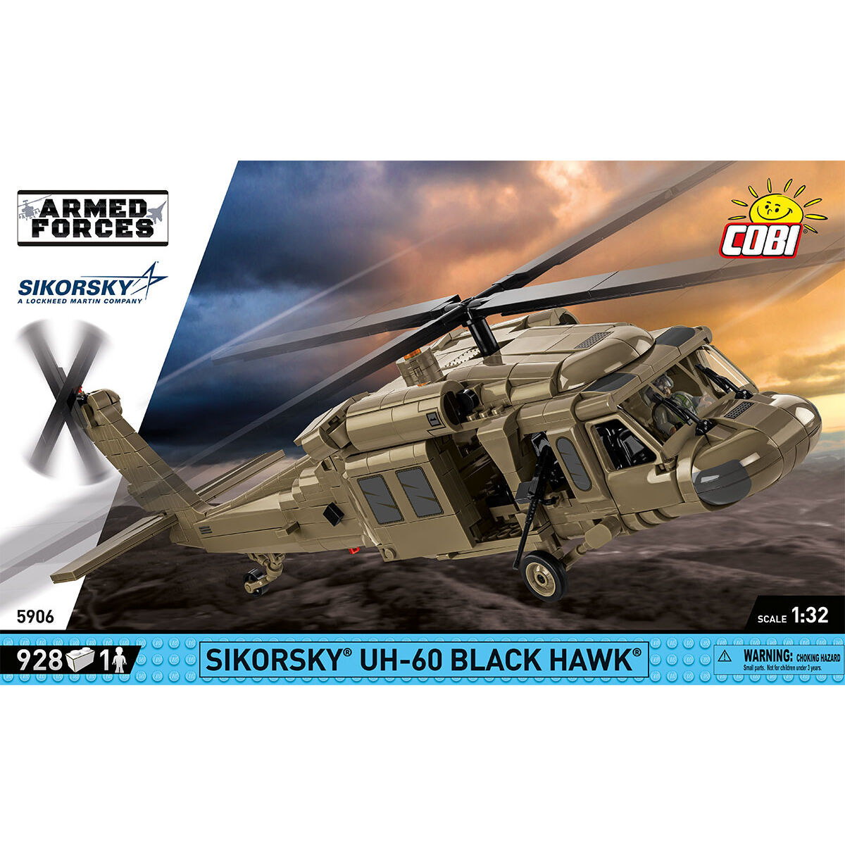 COBI 5906 - Sikorsky UH-60 BLACK HAWK Maßstabb 1:48) - Bild 3