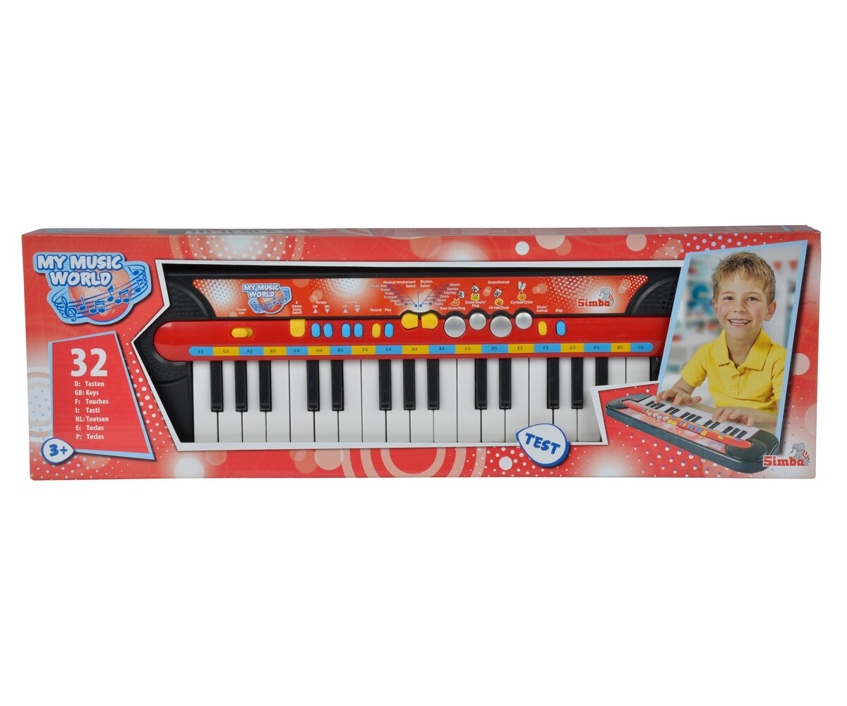 Simba My Music World Keyboard 106833149 Junge, Kind, Männlich, Person