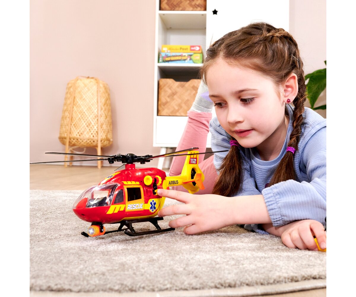 Dickie Toys Rettungs-Hubschrauber 203716024 Hubschrauber, Kind, Weiblich, Mädchen, Person
