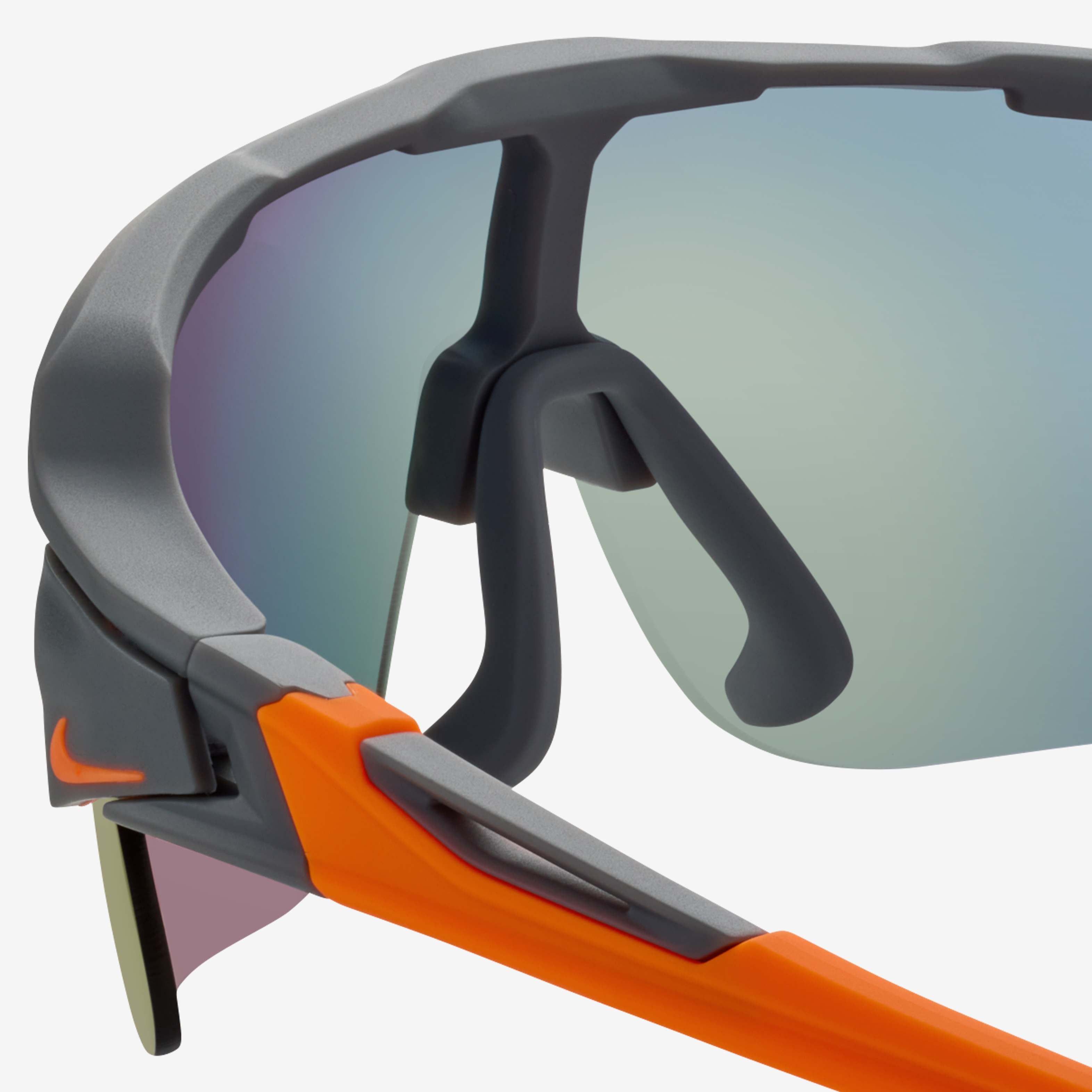 Nike 4008028/GO Sonnenbrille Flyfree Shield - Grau / Orange - Bild 3 Nike 4008028/GO Sonnenbrille Flyfree Shield - Grau / Orange - Bild 3