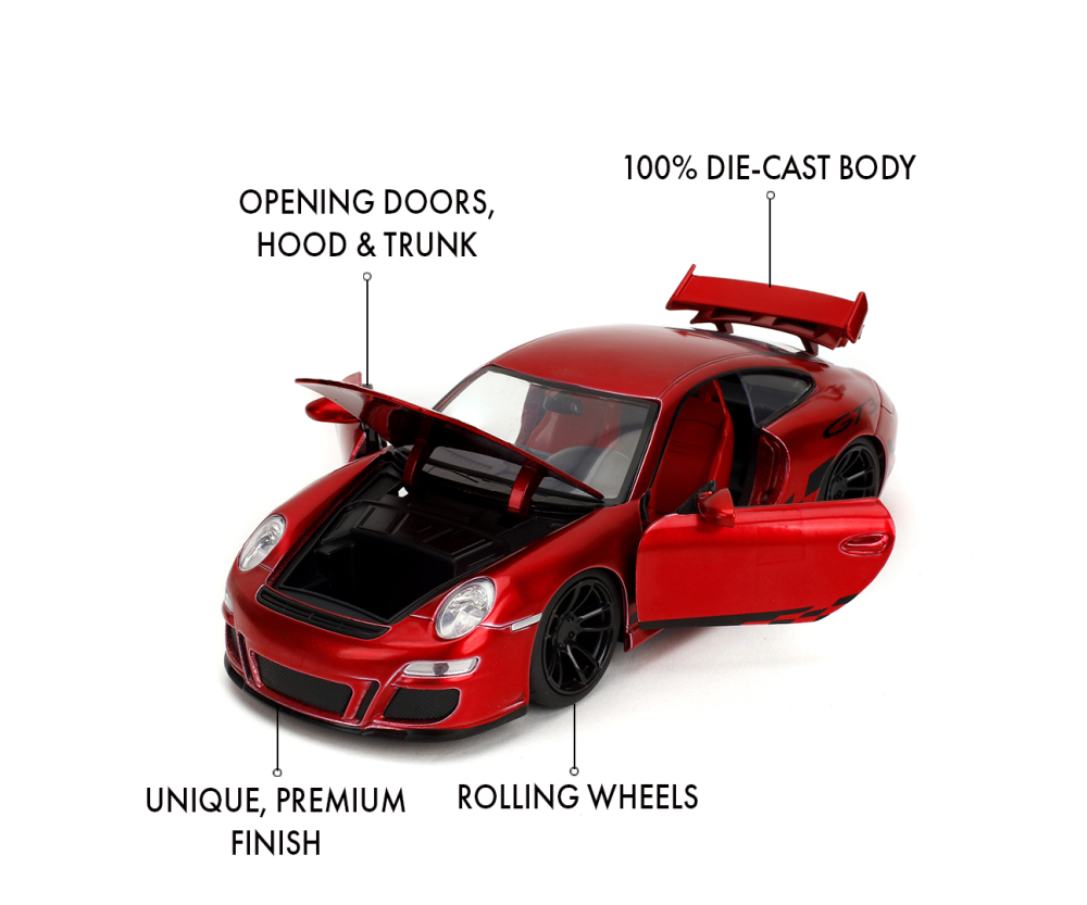 Jada Pink Slips Porsche 911 GT3 997 1:24