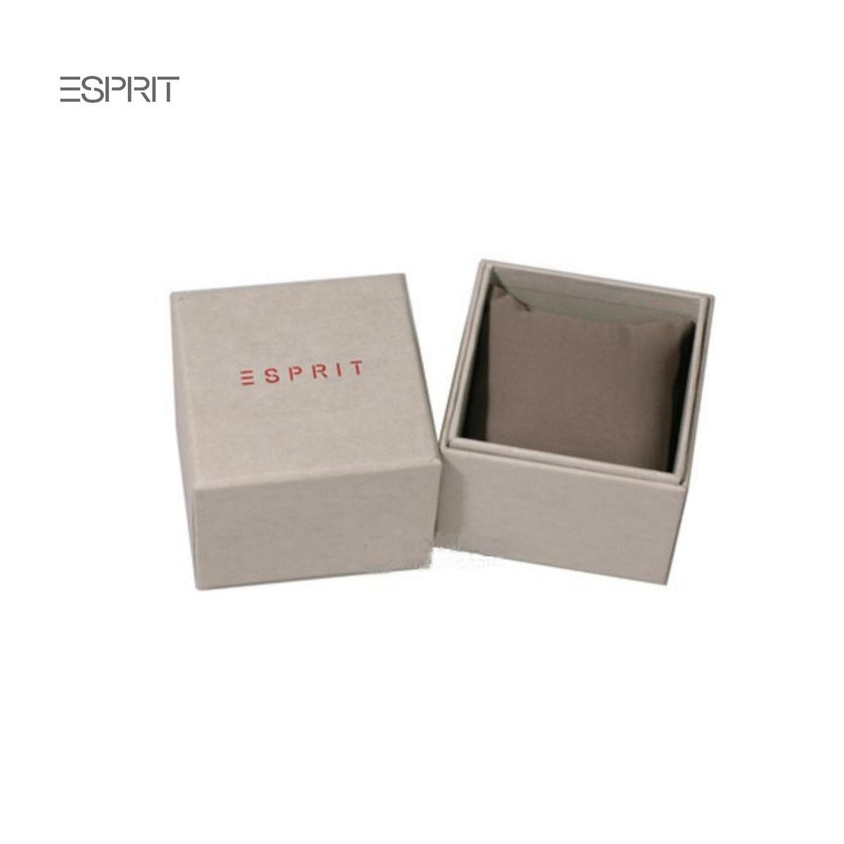 ESPRIT Damenarmbanduhr - Roségold, 30 mm, Zirkonia Kiste, Karton