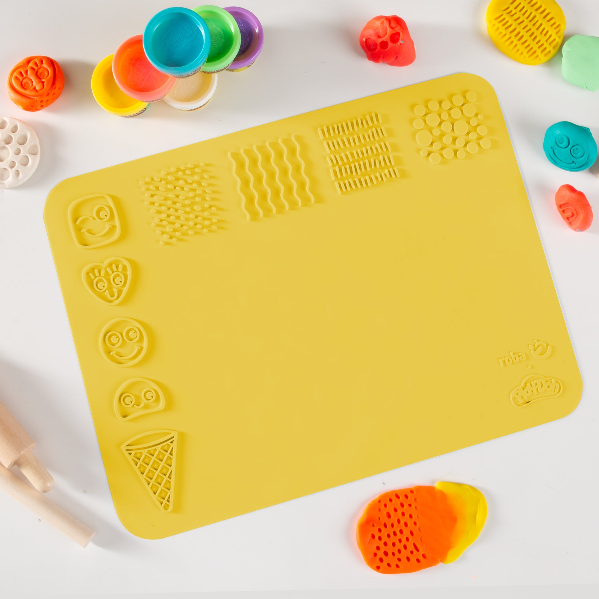 Roba 98157PD11 Spielset "roba x Play-Doh" PlayDoh bunt – Motorik & Lernen - Bild 10 Roba 98157PD11 Spielset "roba x Play-Doh" PlayDoh bunt – Motorik & Lernen - Produktbild 10