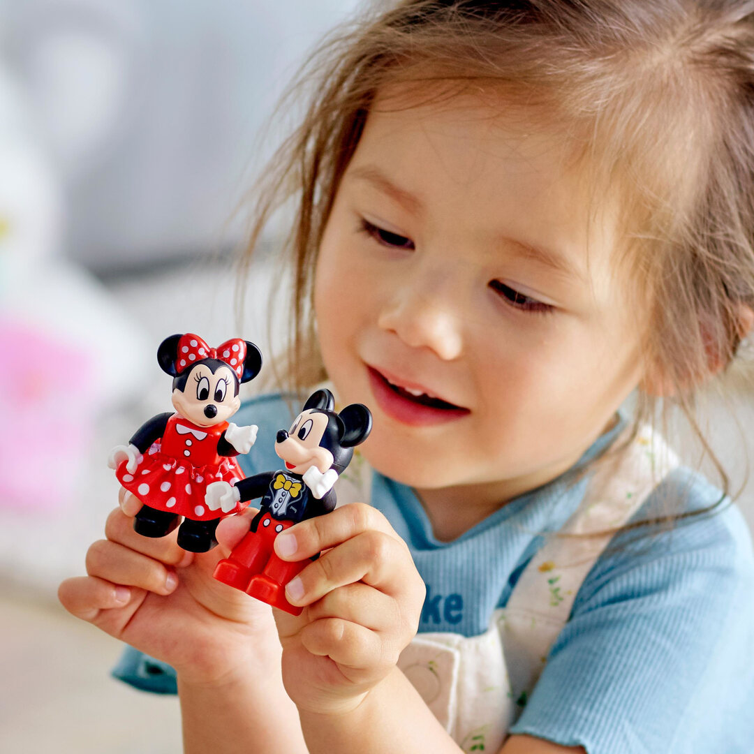 LEGO® DUPLO® Disney Mickys und Minnies Geburtstagszug 10941 Kopf, Person, Gesicht, Spielzeug