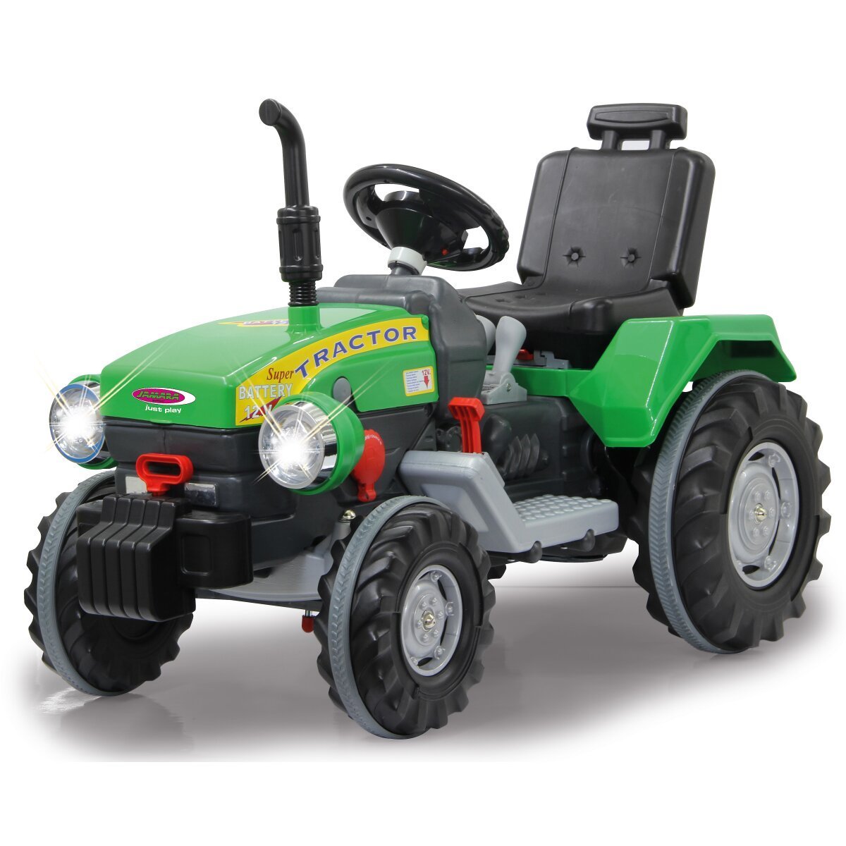JAMARA Ride-on Traktor Power Drag grün 12V ab 3 Jahren