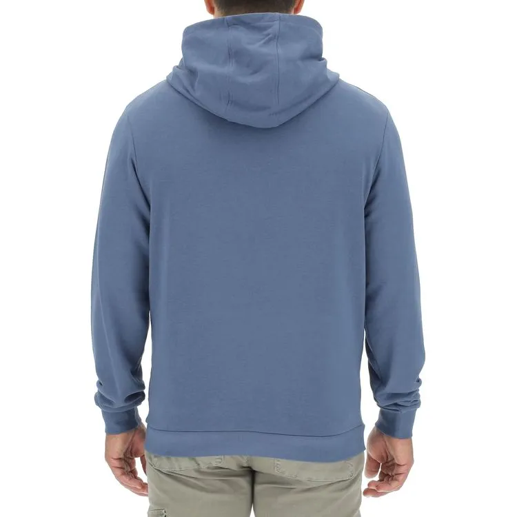 JEEP Herren Hoodie O103276BL - Blau mit großem Jeep-Logo und Beuteltasche GR. XXL JEEP Herren Hoodie O103276BL - Blau mit großem Jeep-Logo und Beuteltasche GR. XXL