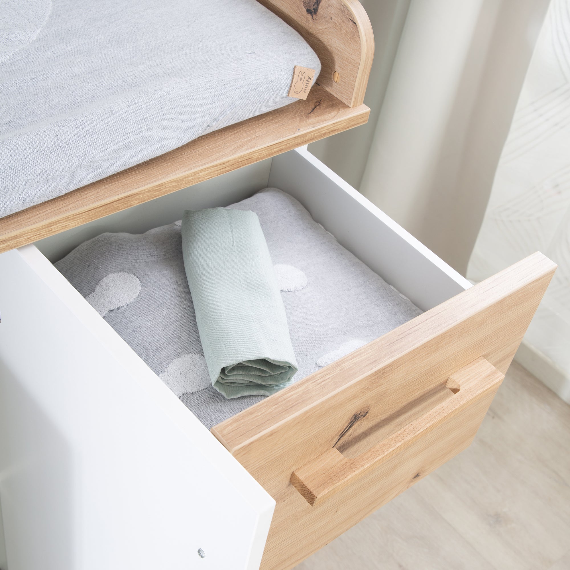 Roba 1731848 Wickelkommode breit Lion weiß - Produktbild 9