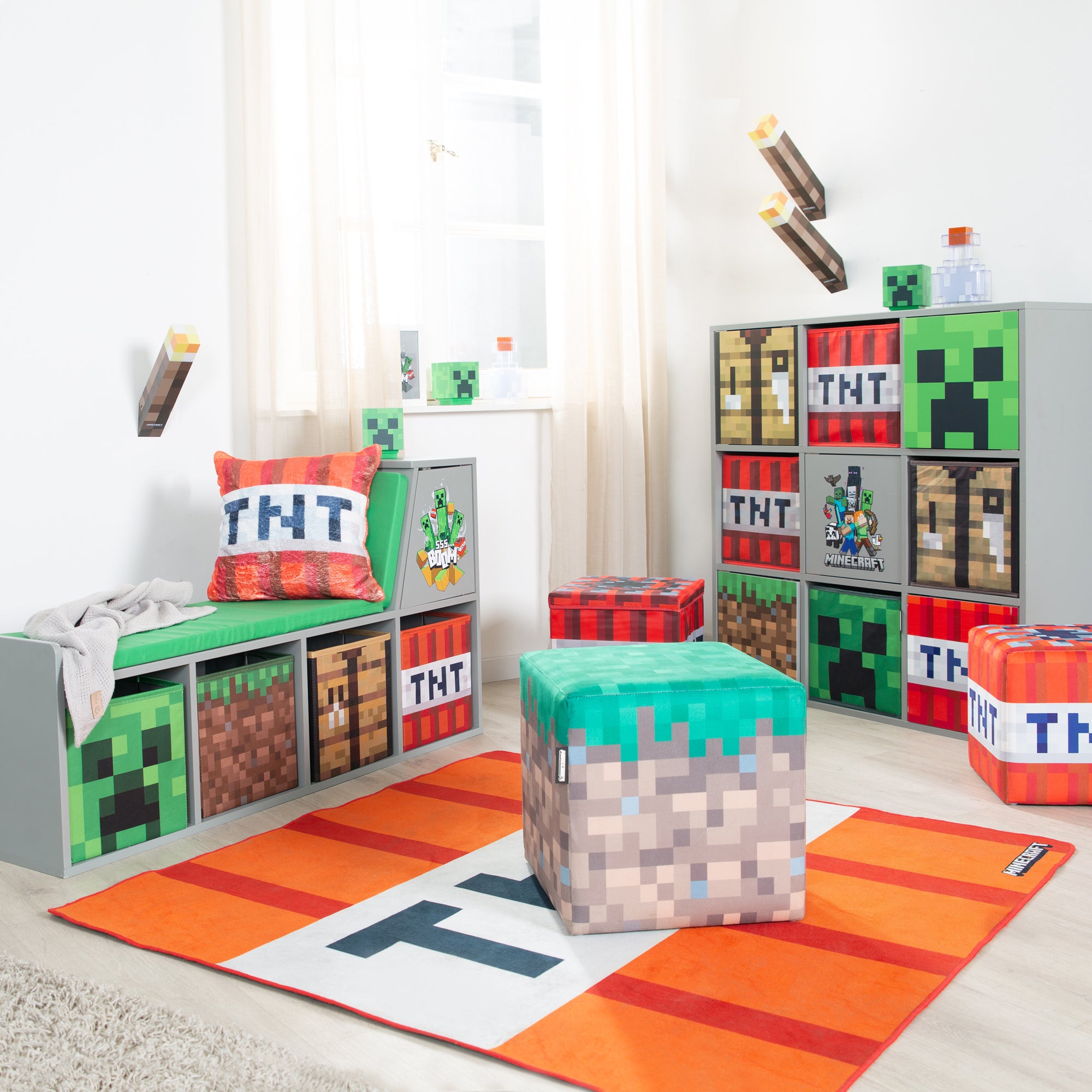 Roba 677230MC POUF, OTTOMANE, 2ER SET, GEPOLSTERT – Spielmöbel - Produktbild 2