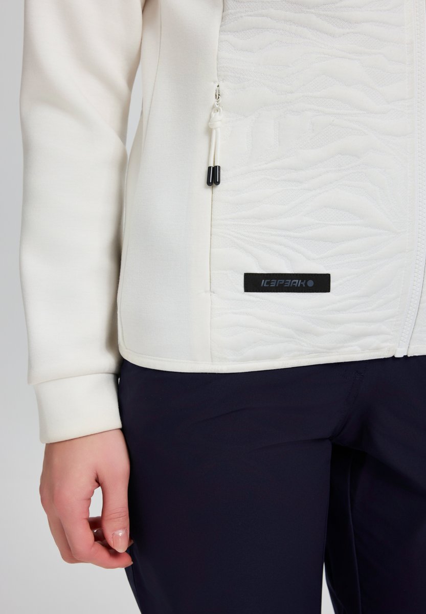 ICEPEAK 954734432I AMBERG Kapuzenjacke Damen Weiß Gr. M