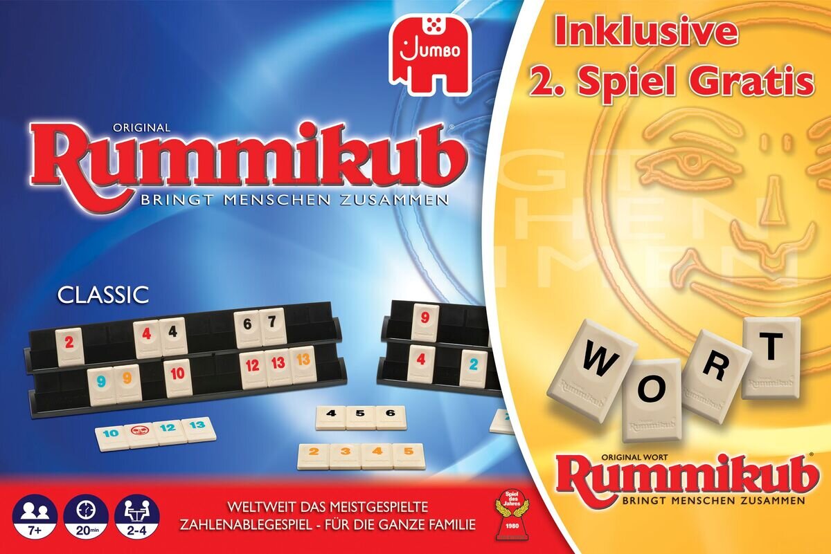 Original Rummikub + Rummikub Wort Exklusiv Elektrisches, Gerät, Schalter