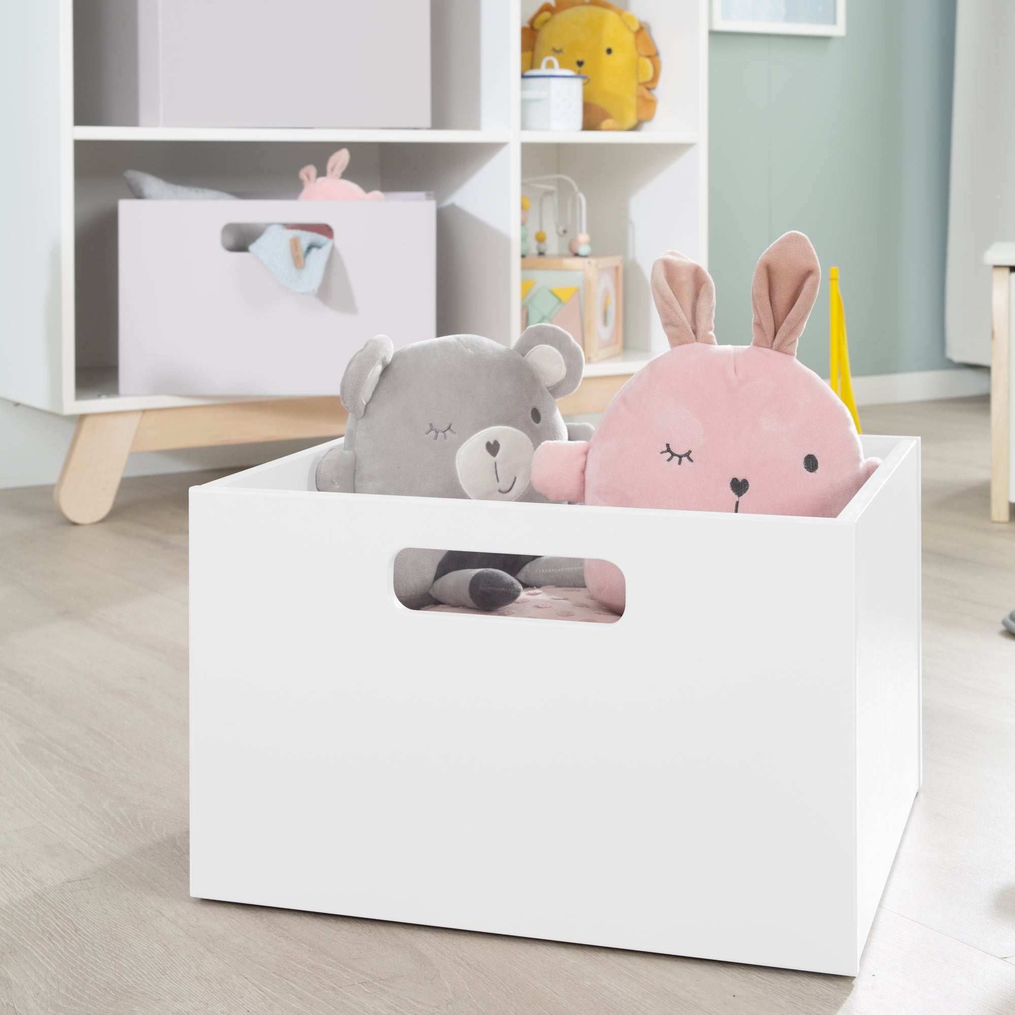 Roba 50743WH Spiel-Box weiß – Aufbewahrungsboxen - Bild 3 Roba 50743WH Spiel-Box weiß – Aufbewahrungsboxen - Produktbild 3