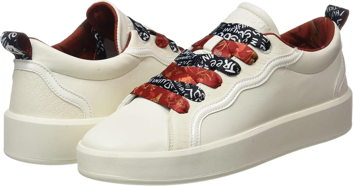 Desigual Damen Sneaker „Fancy Bandana Trainers“ - Weiß 21WSAA03403428 GR. 38 Desigual Damen Sneaker „Fancy Bandana Trainers“ - Weiß 21WSAA03403428 GR. 38