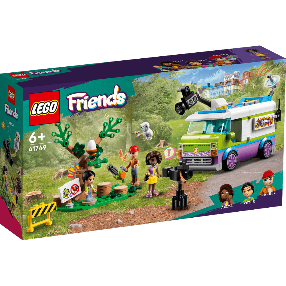 LEGO 41749 Friends Nachrichtenwagen LEGO, 41749, Friends, Nachrichtenwagen, , Person, Maschine, Rad