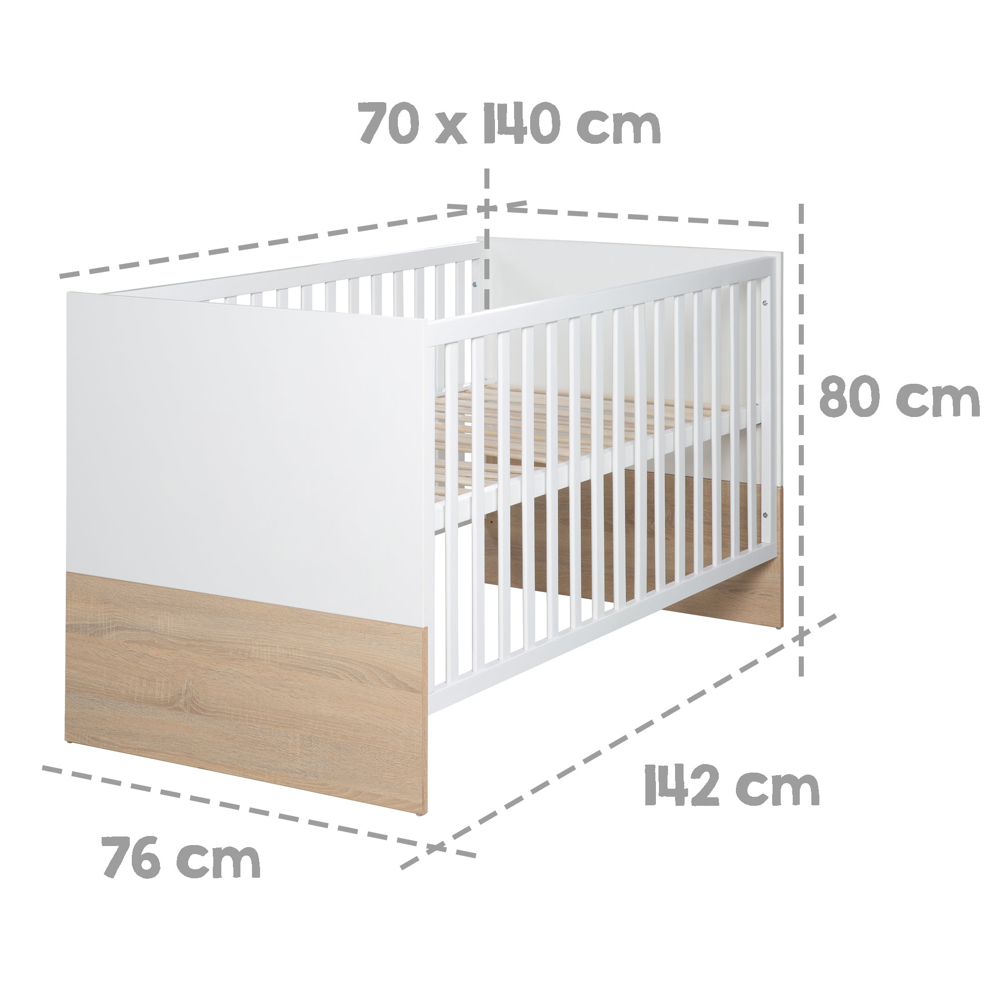 Roba 42491A42472 Kinderzimmerset Gabriella weiß – Kinderzimmer Set - Produktbild 9