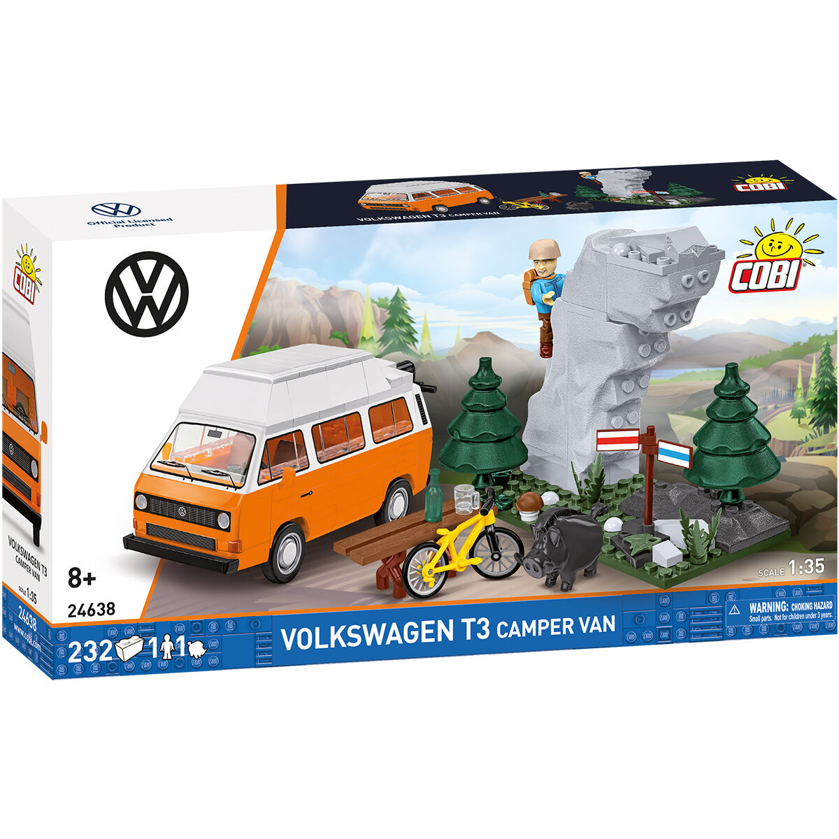 COBI 24638 - Volkswagen T3 CAMPER VAN COBI 24638 - Volkswagen T3 CAMPER VAN