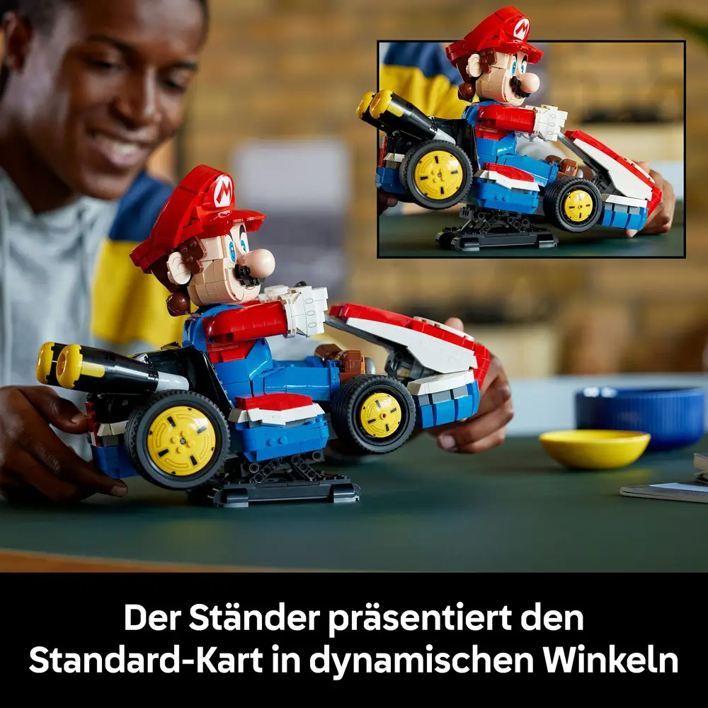 LEGO® Super Mario 72037 Mario Kart: Mario & Standard-Kart LEGO® Super Mario 72037 Mario Kart: Mario & Standard-Kart