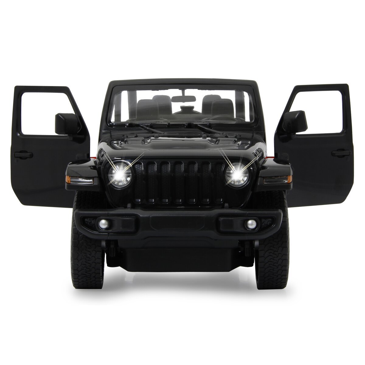 JAMARA Jeep Wrangler JL 1:14 schwarz 2,4GHz Tür manuell ab 6 Jahren