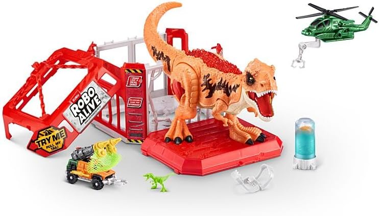 Robo, AliveDino, Escape, Spielset, Flugzeug, Hubschrauber, Transport, Fahrzeug Robo AliveDino Escape Spielset