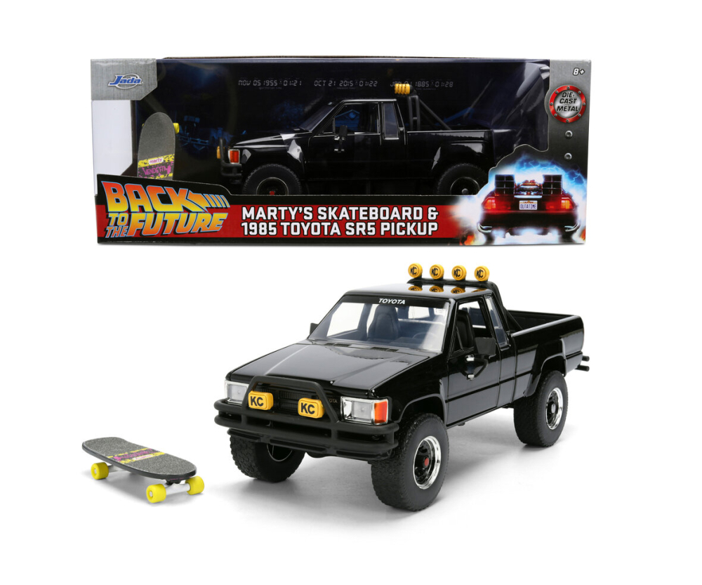 Jada BttF Marty's Skateboard 1985 Toyota 1:24