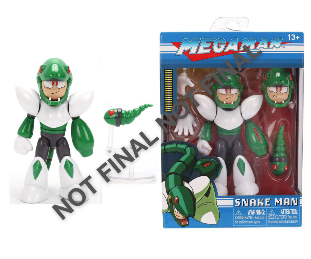 Jada Mega Man Snake Man 4,5" Figure