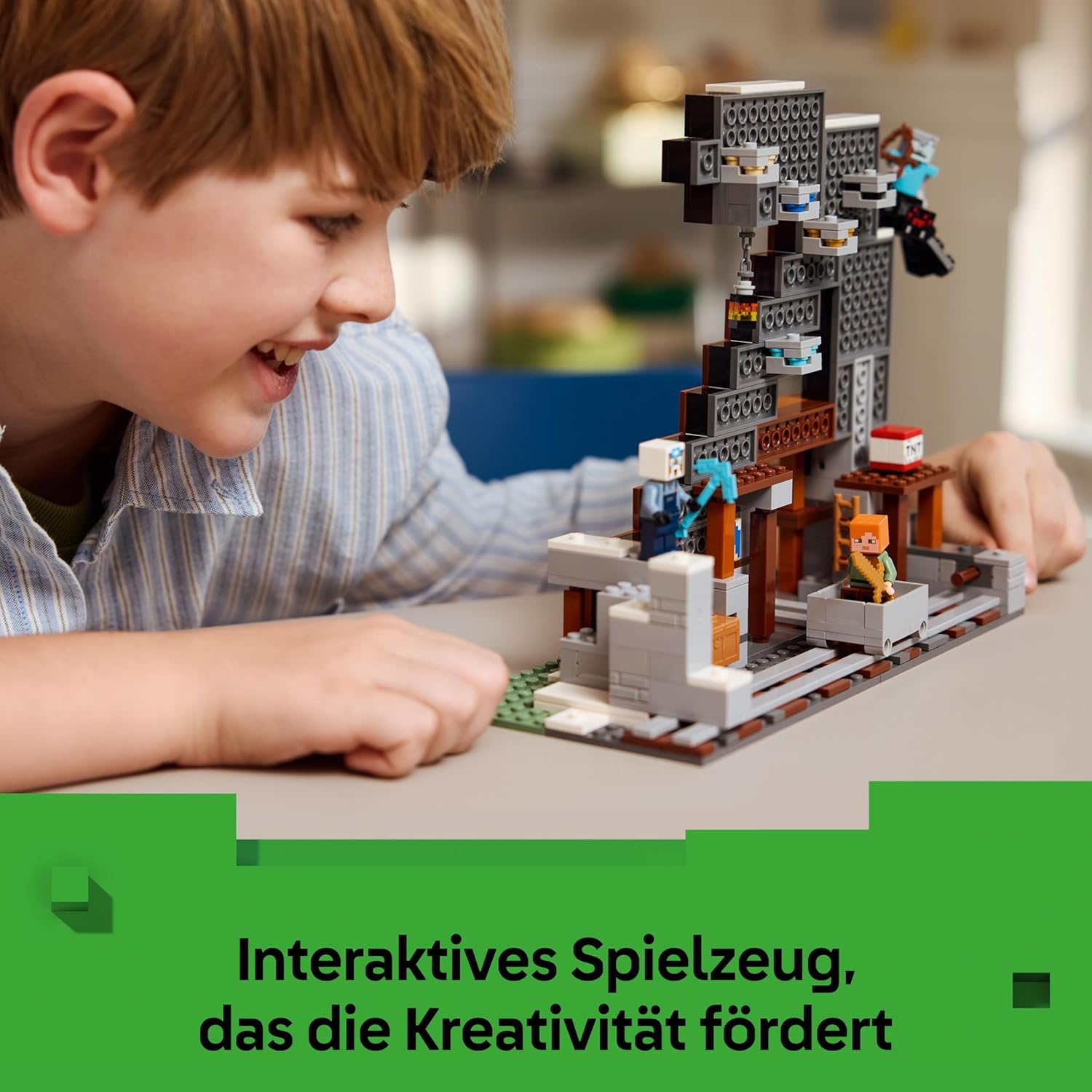 LEGO® Minecraft™ 21277 Die Spitzhackenmine Person, Spielzeug