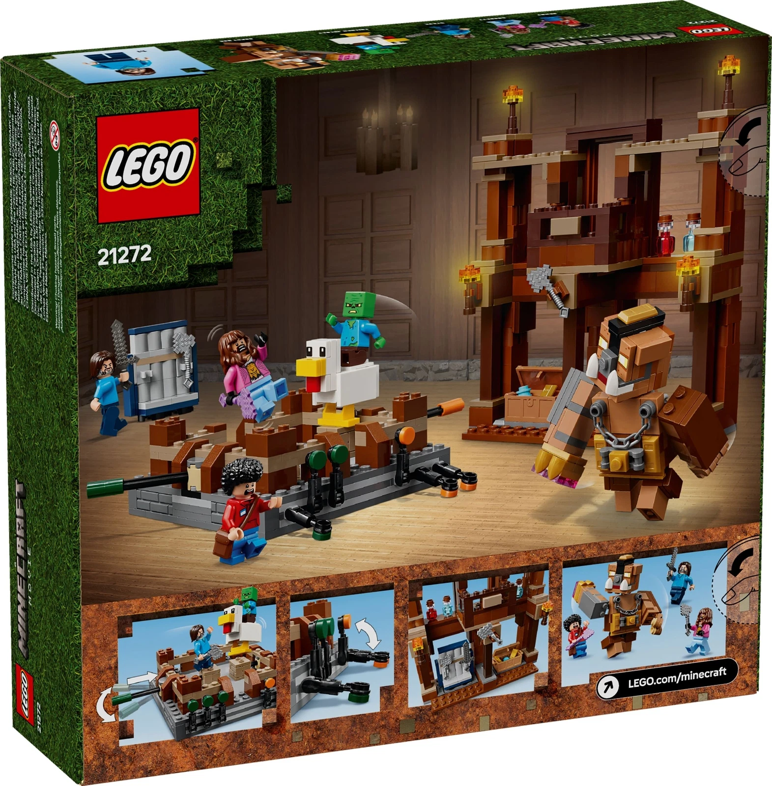 LEGO® Minecraft™ 21272 Waldanwesen mit Boxring LEGO® Minecraft™ 21272 Waldanwesen mit Boxring
