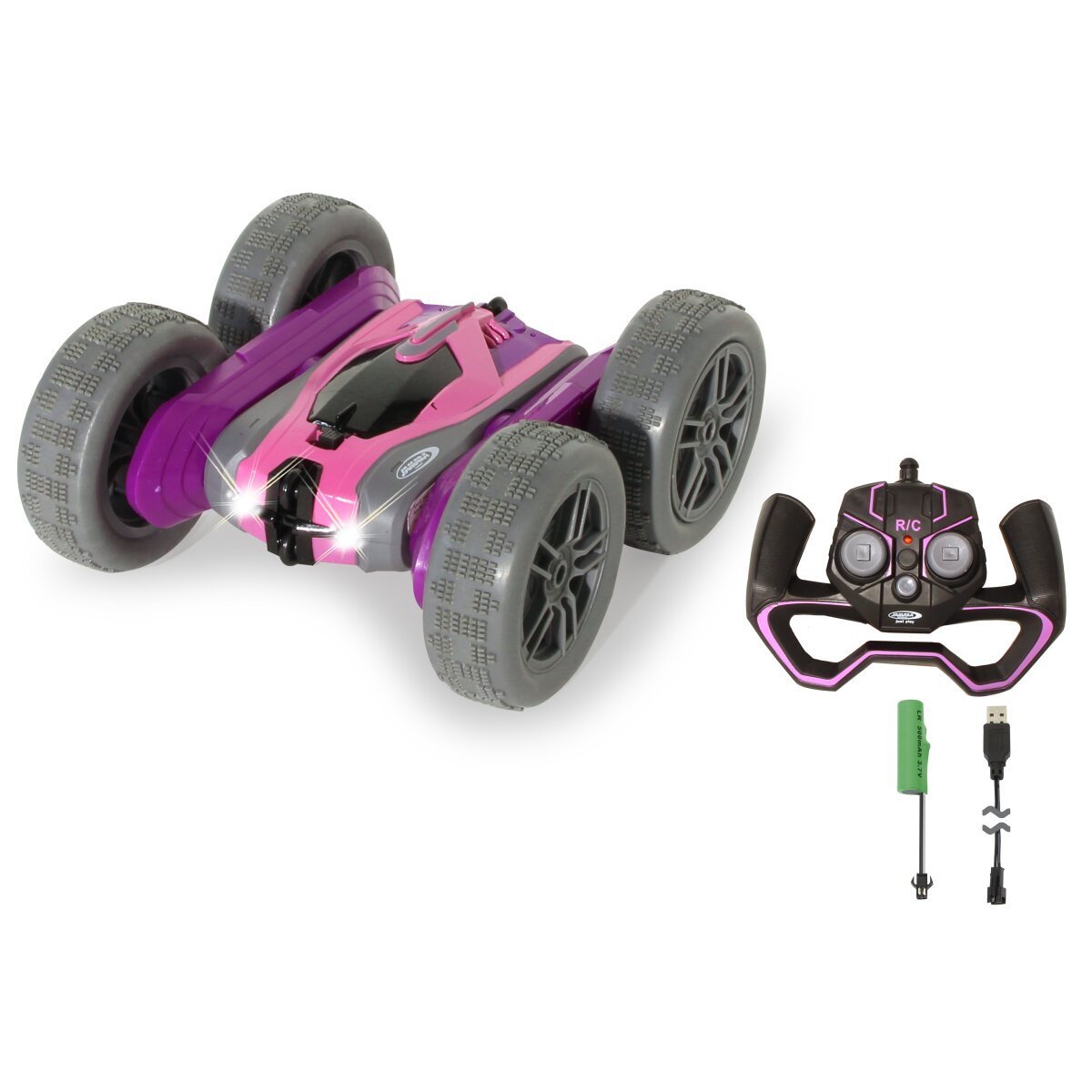 JAMARA SpinX Stuntcar lila-rosa 2,4GHz ab 6 Jahren