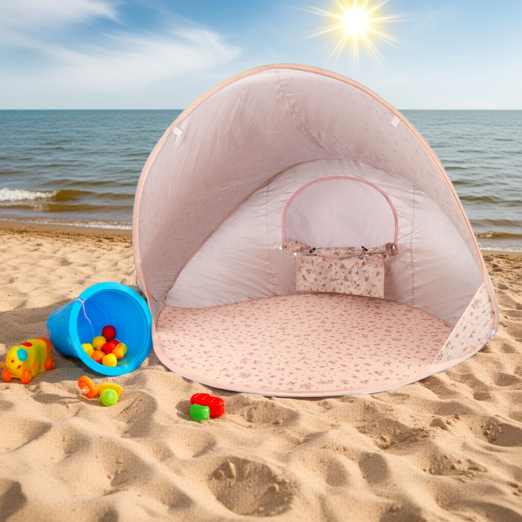 Strandmuschel mit UV- Schutz dreamy flowers Strandmuschel mit UV- Schutz dreamy flowers