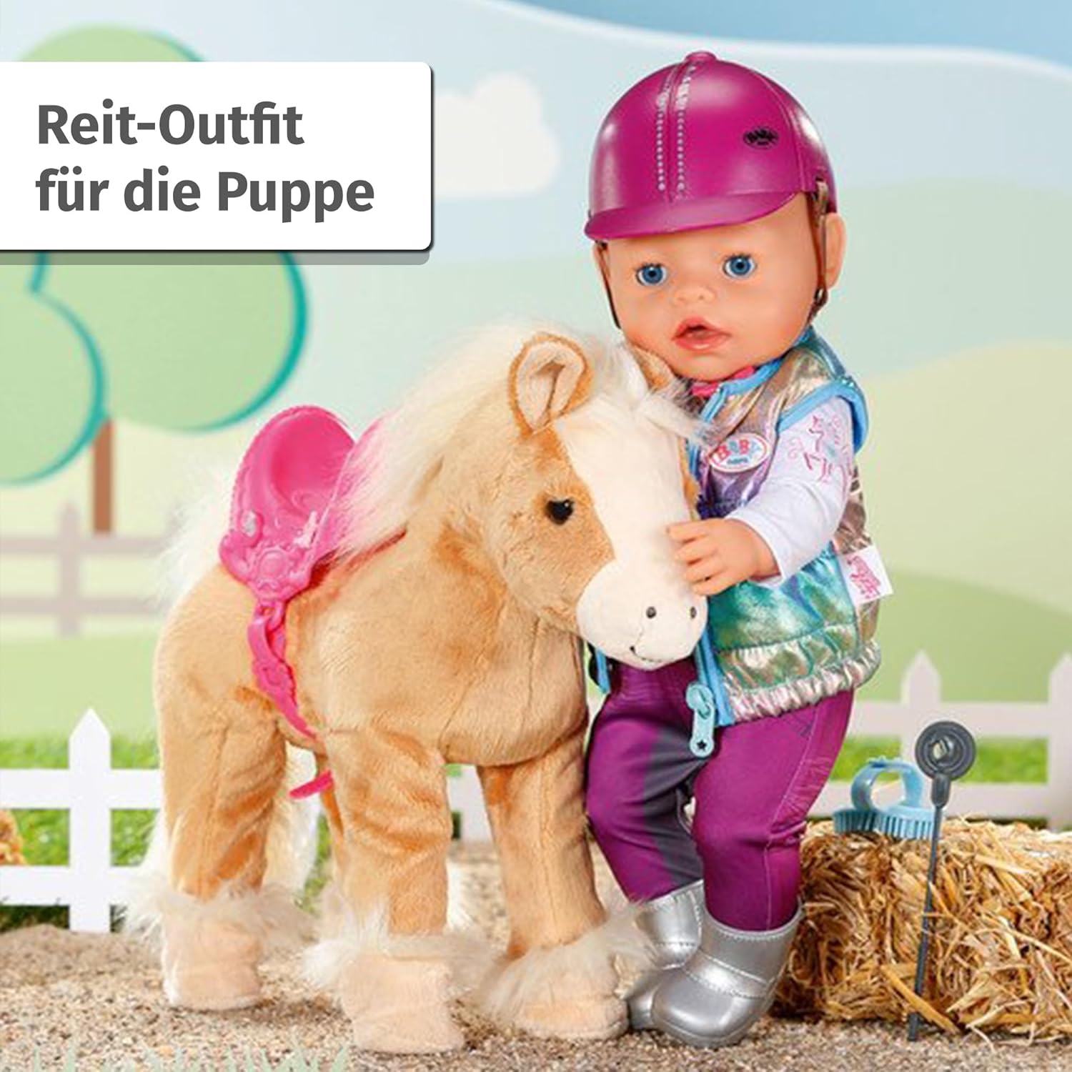 BABY born® Deluxe Reitoutfit 43cm