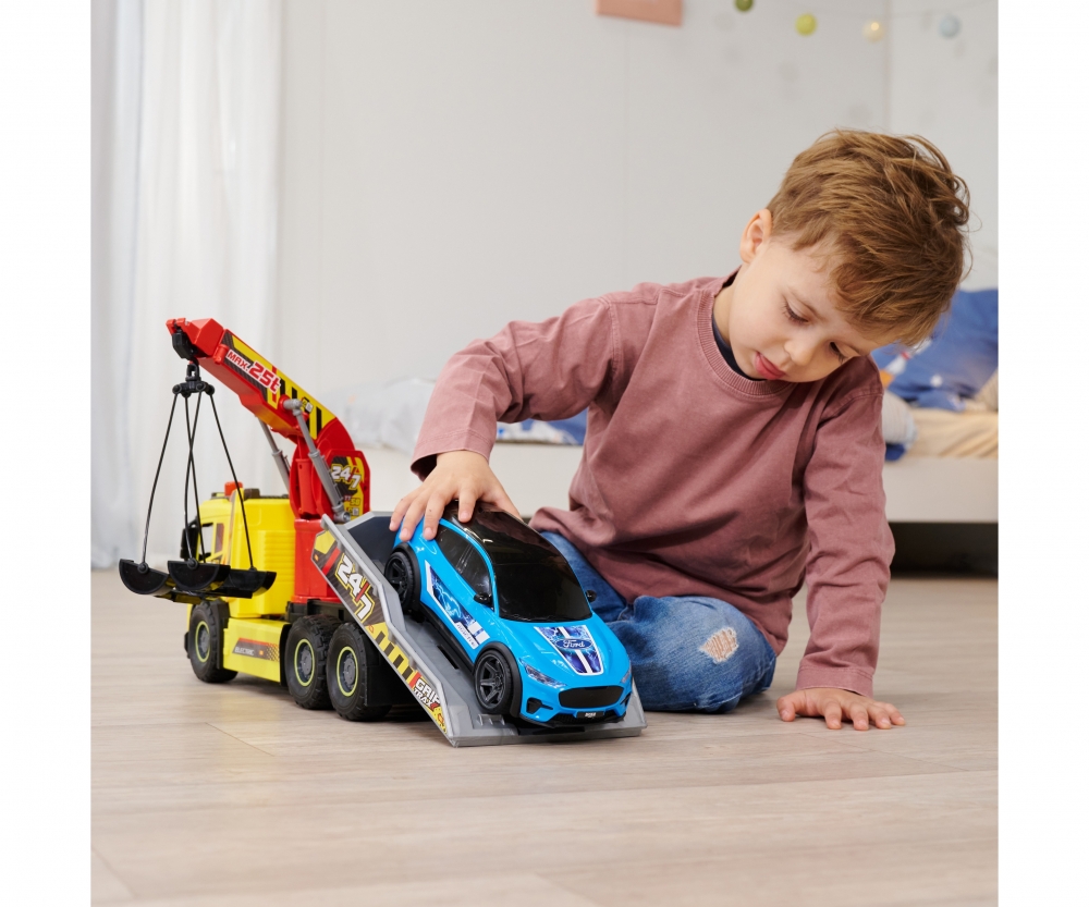 Dickie Toys Giant Tow Truck Junge, Kind, Männlich, Person, Innenarchitektur