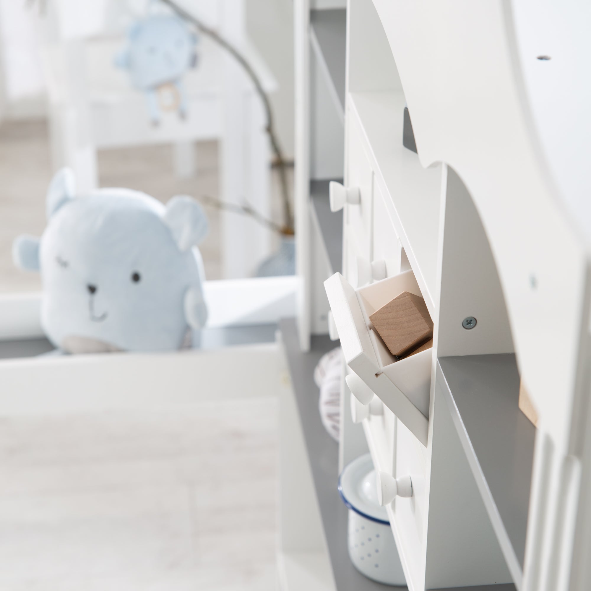 Roba 92808WEZU Kaufladen mit Zubehör grau-weiß – Rollenspiel - Produktbild 2