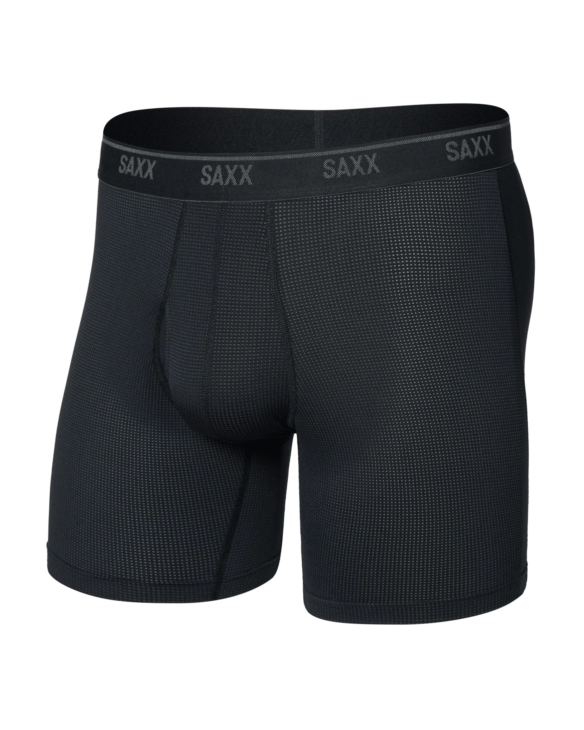 SAXX Boxershort Quest Quick-Dry Mesh - Schwarz SAXX Boxershort Quest Quick-Dry Mesh - Schwarz