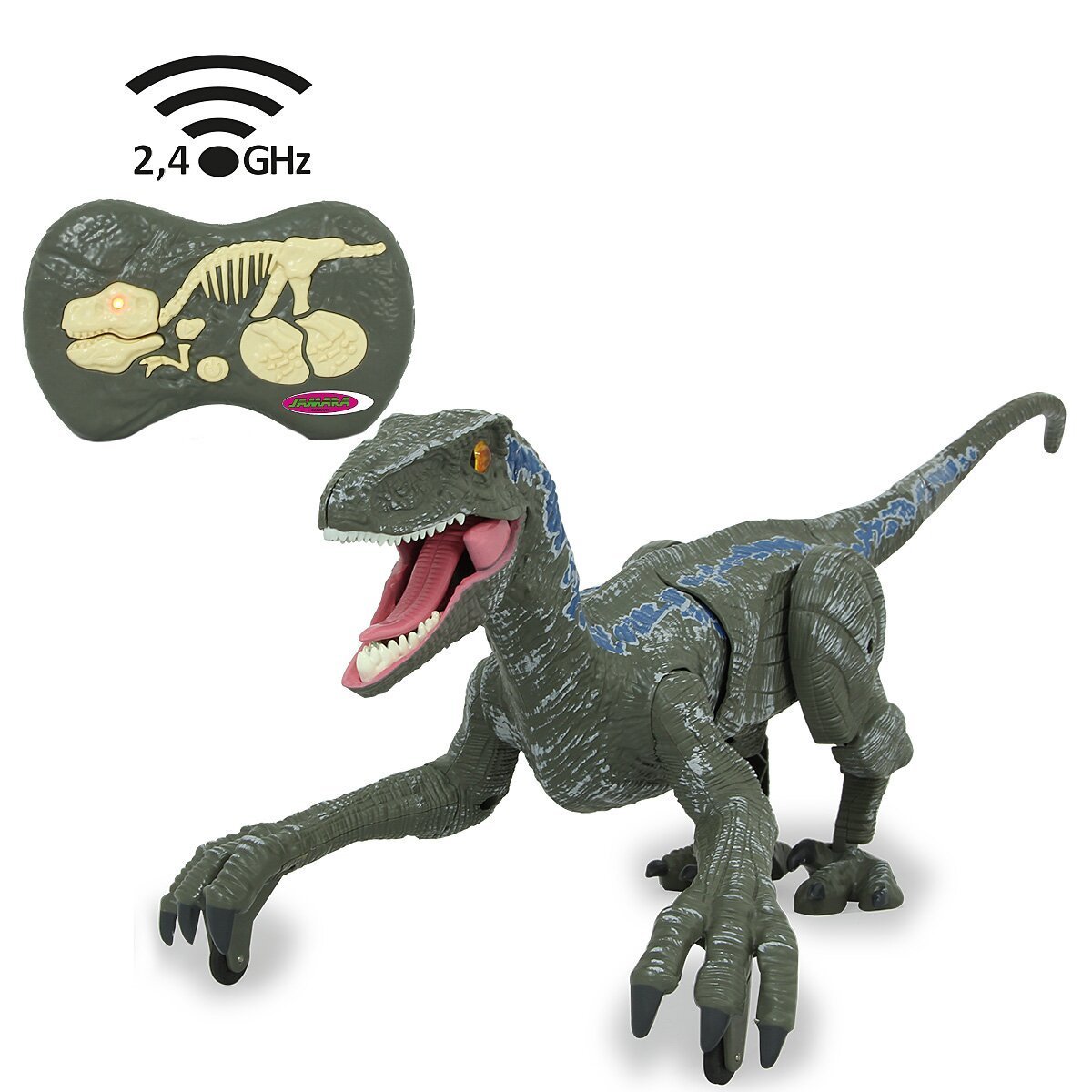 JAMARA Dinosaurier Velociraptor Li-Ion 3,7V 2,4GHz ab 6 Jahren