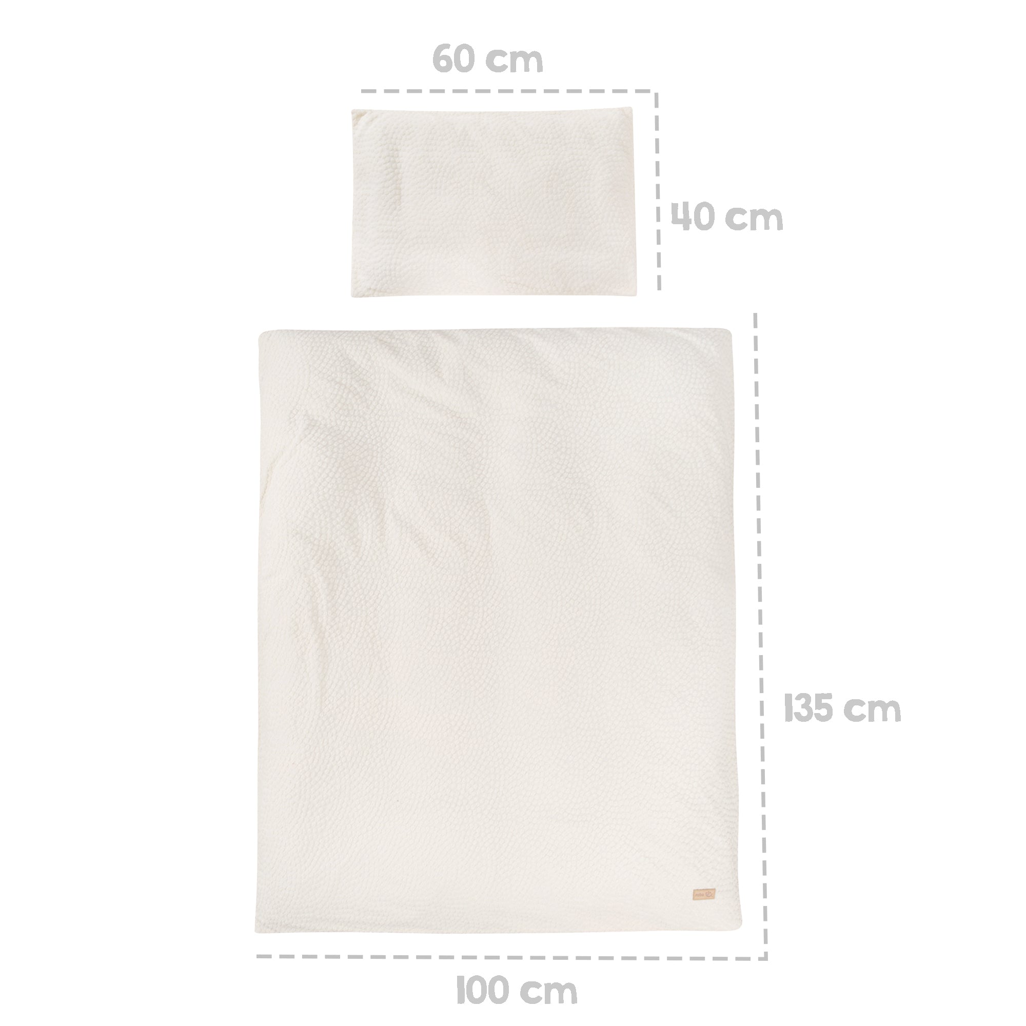 Roba 314091G281 Bettwäsche 2-tlg 'Seashells' oyster neutral weiß – Bettwäschen - Bild 7 Roba 314091G281 Bettwäsche 2-tlg 'Seashells' oyster neutral weiß – Bettwäschen - Produktbild 7