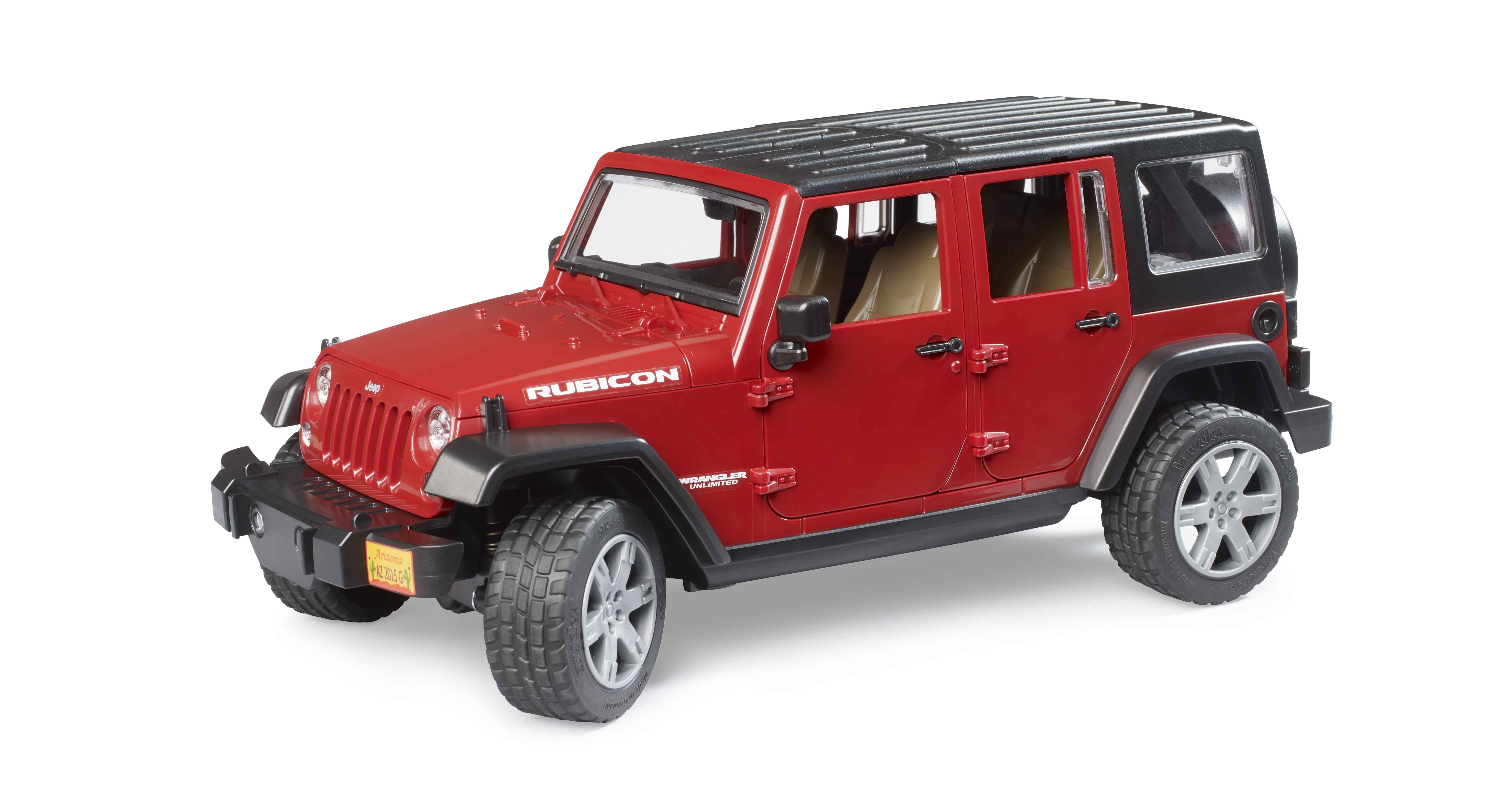 BRUDER 02525 - JEEP Wrangler Unlimited Rubicon BRUDER 02525 - JEEP Wrangler Unlimited Rubicon