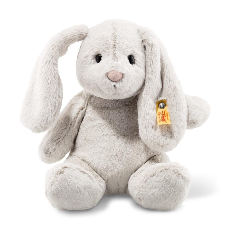 Steiff_80470_Hoppie_Hase_Größe:_28_cm_hellgrau, Plüsch, Spielzeug, Teddybär