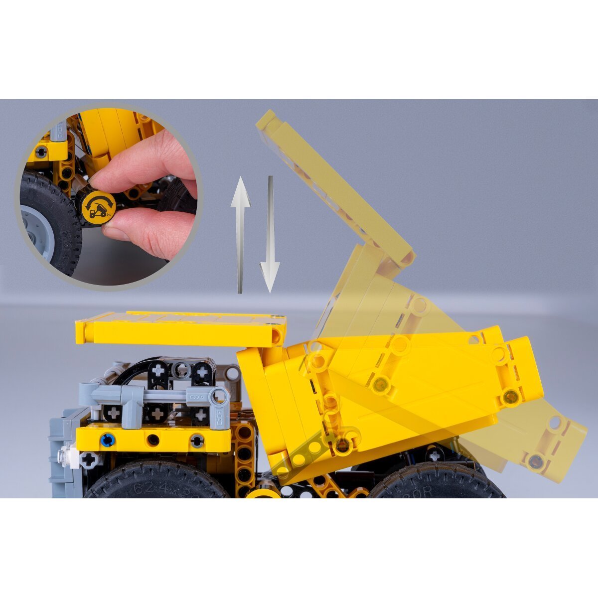 JAMARA CaDA Muldenkipper 1:78 Bricks ab 8 Jahren