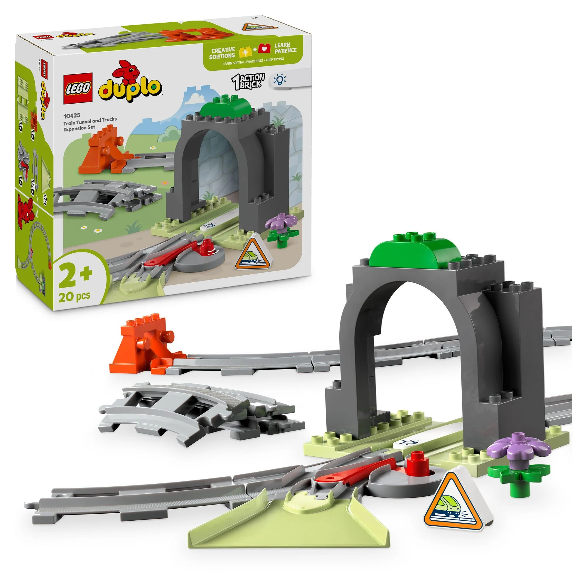 LEGO® DUPLO® Eisenbahntunnel und Schienen - Erweiterungsset 10425 LEGO® DUPLO® Eisenbahntunnel und Schienen - Erweiterungsset 10425