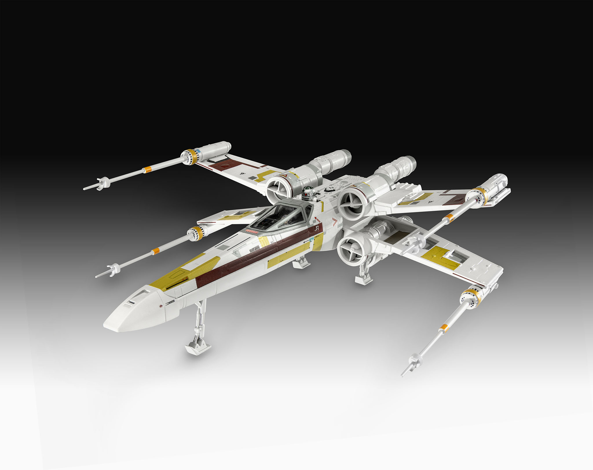Revell 06790 Carson Teva's X-Wing Fighter Mandalorian Flugzeug, Raumschiff, Transport, Fahrzeug