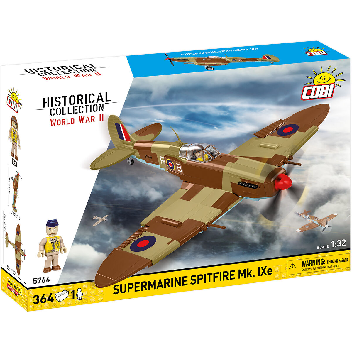 COBI 5764 - Supermarine Spitfire MK.IXE COBI 5764 - Supermarine Spitfire MK.IXE