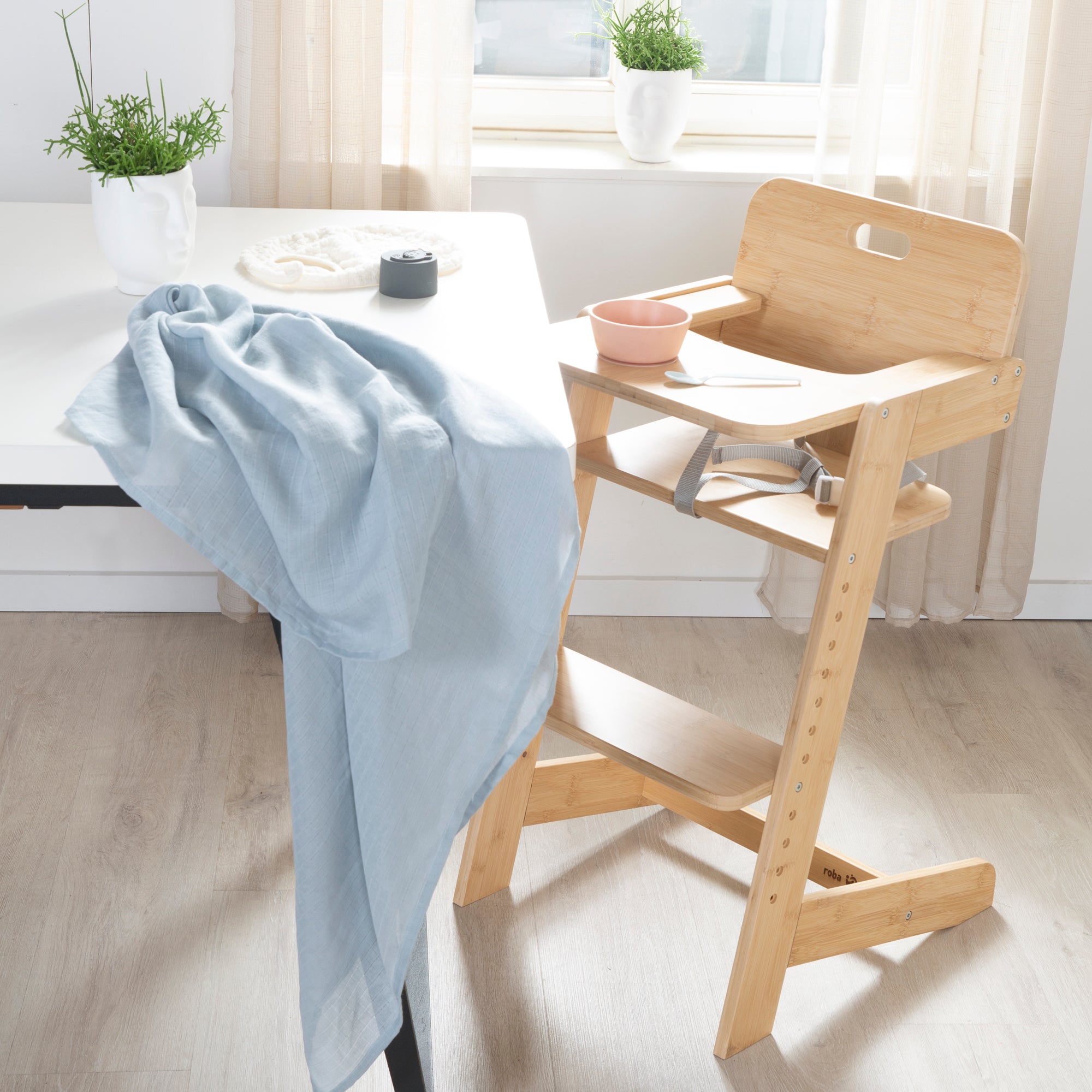 Roba 7541BBFS Treppenhochstuhl Bambus - Produktbild 4