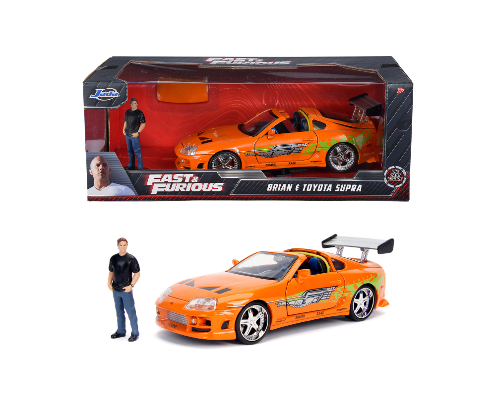 Jada Fast & Furious 1995 Toyota Supra 1:24 Jada Fast & Furious 1995 Toyota Supra 1:24