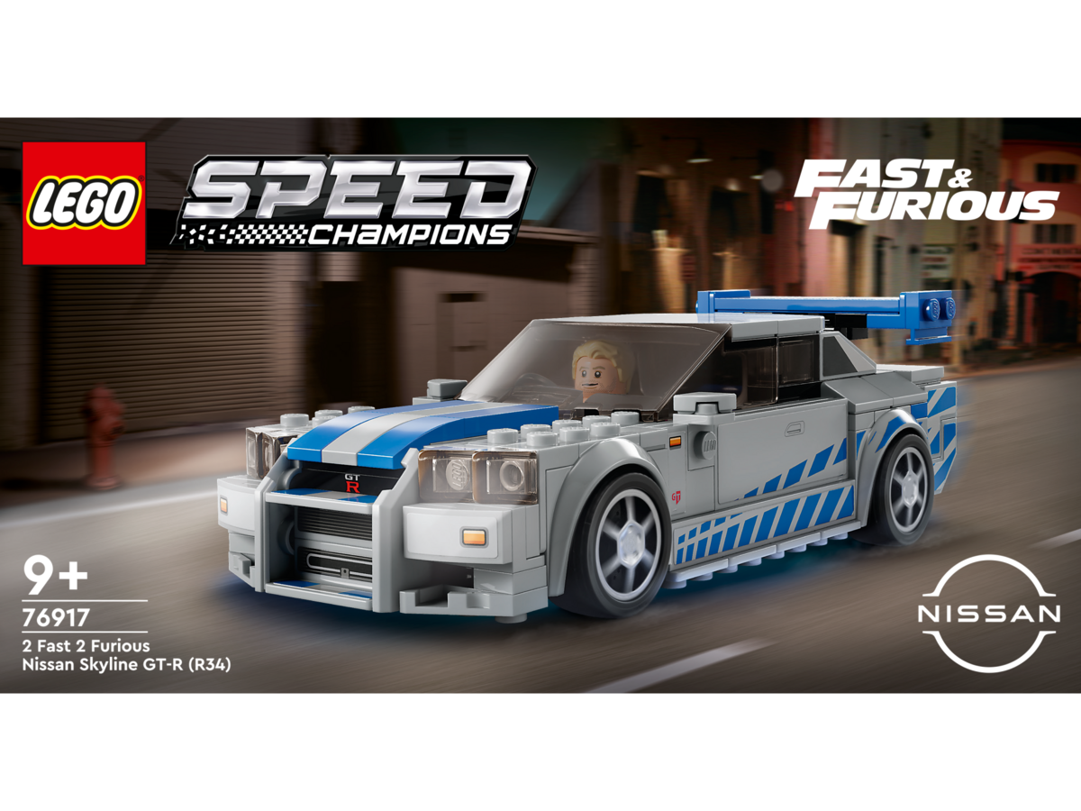 LEGO® Speed Champions 2 Fast & Furious – Nissan Skyline GT-R 76917 LEGO® Speed Champions 2 Fast & Furious – Nissan Skyline GT-R 76917