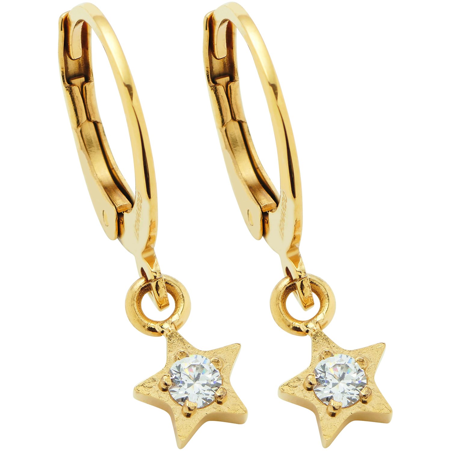 Leonardo 024987 Ohrhänger gold Sattelite CIAO
